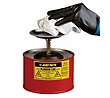 Justrite 1-Gallon Plunger Can Body - Yellow